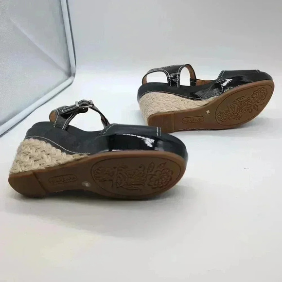 Nurture Mambo Espadrilles Sandals Navy Blue rope sole sz 9 NWOT - Picture 6 of 8